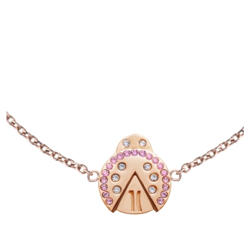 Βραχιόλι ALVIERO MARTINI 1A CLASSE Ladybug Lane Bracelet 1696953 Ροζ Χρυσό